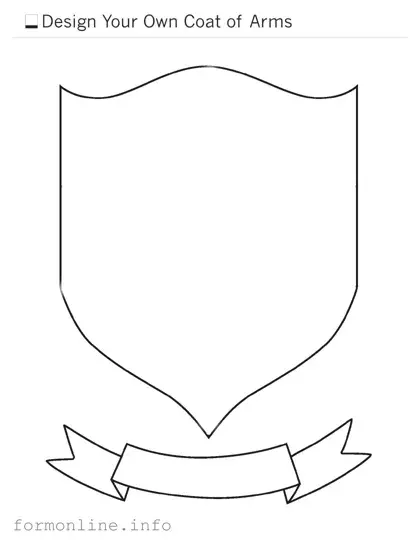 Fill Out a Valid Coat Of Arms Form